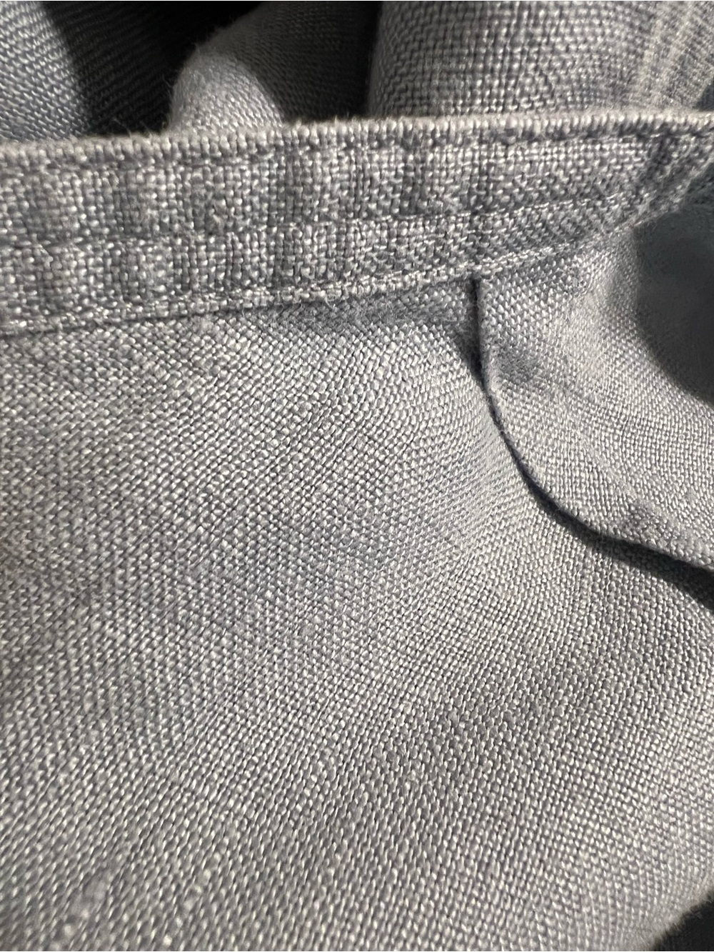 J. Jill Sky Blue Linen-Blend Embroidered Maxi Skirt - Picture 3 of 16